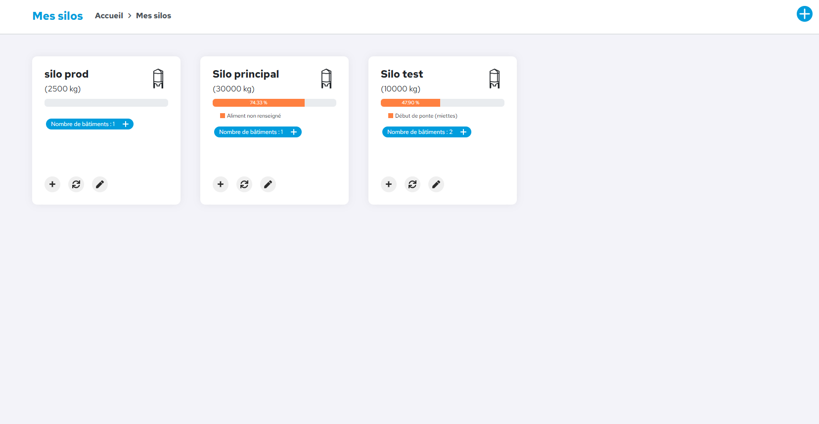 Ajouter un silo